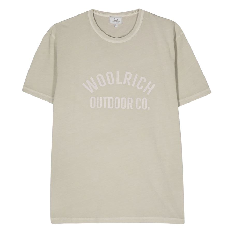 Light garment dyed t-shirt Woolrich | CFWOTE0127621